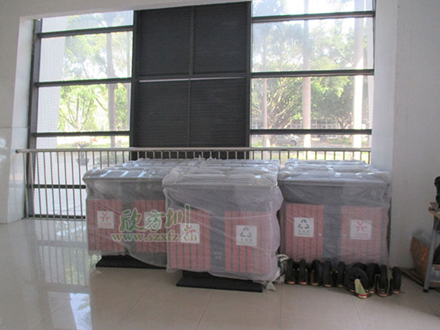 欣方圳鋼木垃圾桶 讓昆明小區更為和諧自然