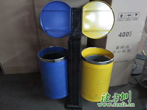 韶關(guān)鋼制噴塑垃圾桶寫(xiě)字樓物業(yè)區(qū)的“顏值擔(dān)當(dāng)”